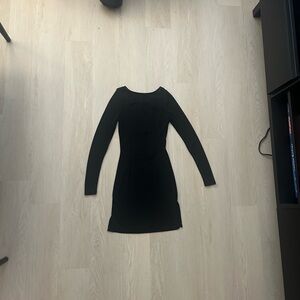 Lioness Black Long Sleeve Dress